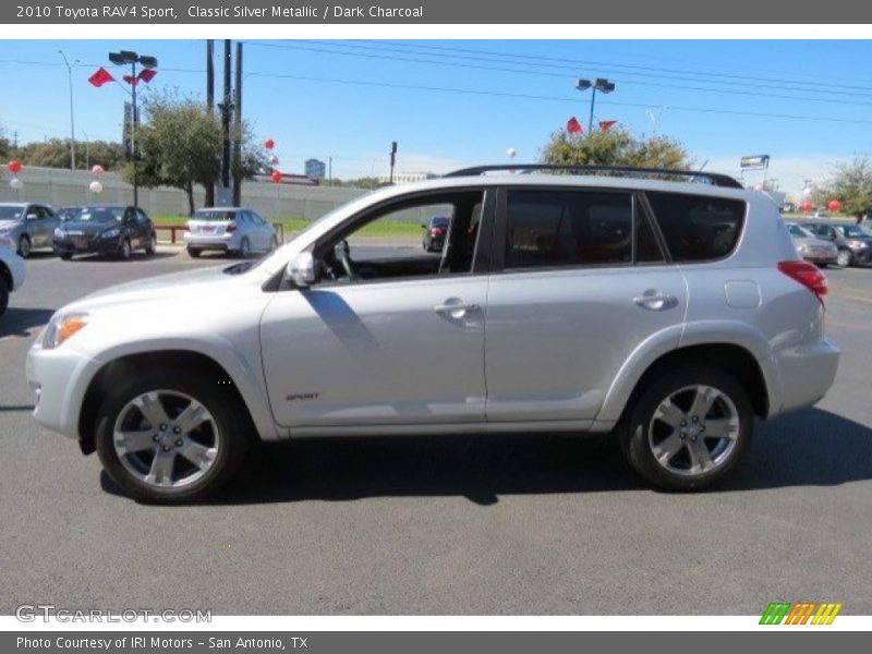 Classic Silver Metallic / Dark Charcoal 2010 Toyota RAV4 Sport