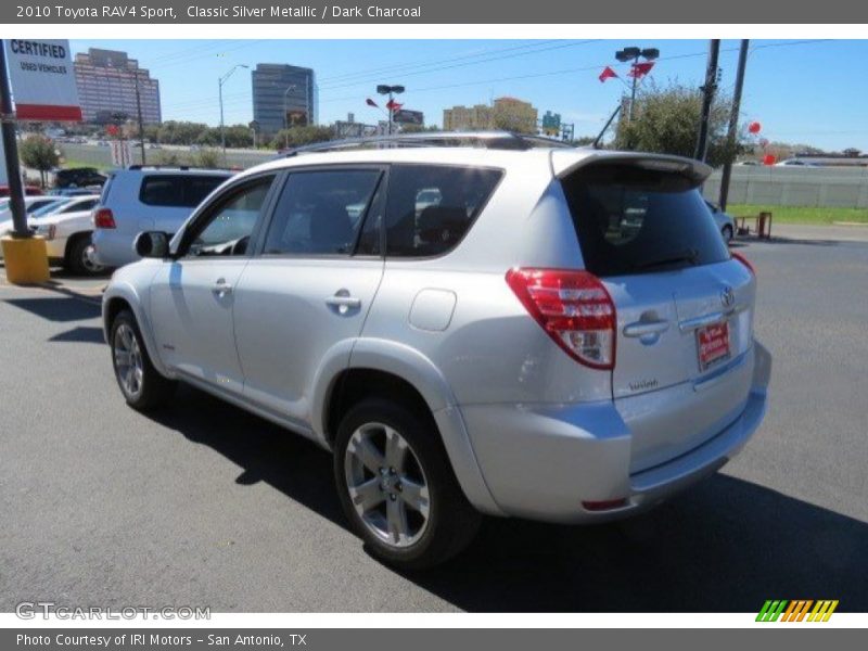 Classic Silver Metallic / Dark Charcoal 2010 Toyota RAV4 Sport