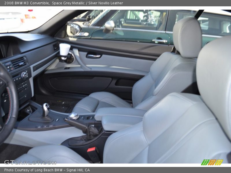  2008 M3 Convertible Silver Novillo Leather Interior
