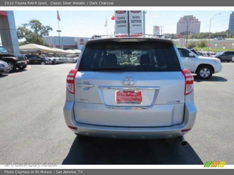 Classic Silver Metallic / Dark Charcoal 2010 Toyota RAV4 Sport