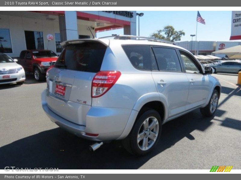 Classic Silver Metallic / Dark Charcoal 2010 Toyota RAV4 Sport