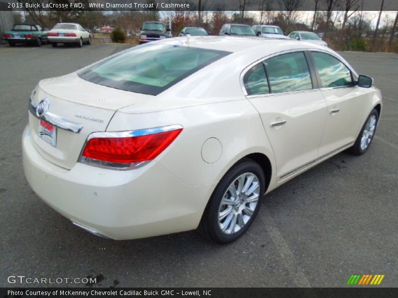 White Diamond Tricoat / Cashmere 2013 Buick LaCrosse FWD