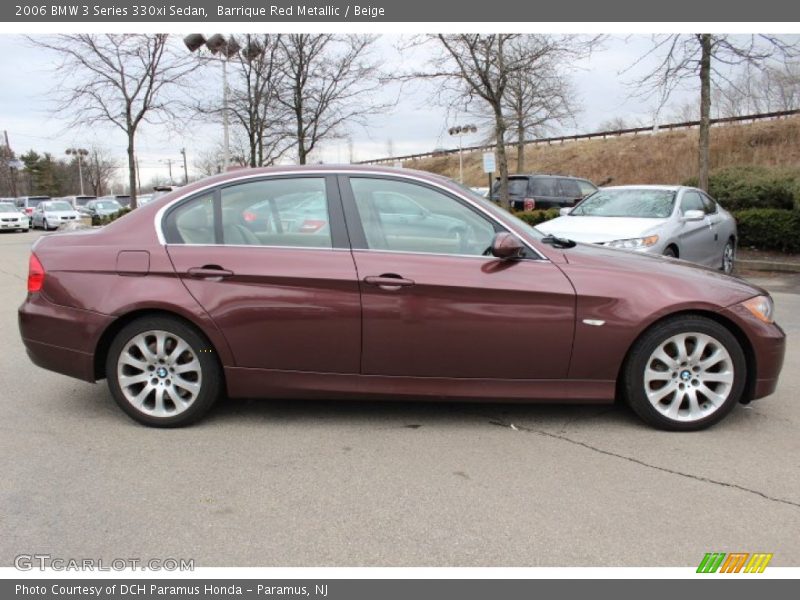  2006 3 Series 330xi Sedan Barrique Red Metallic