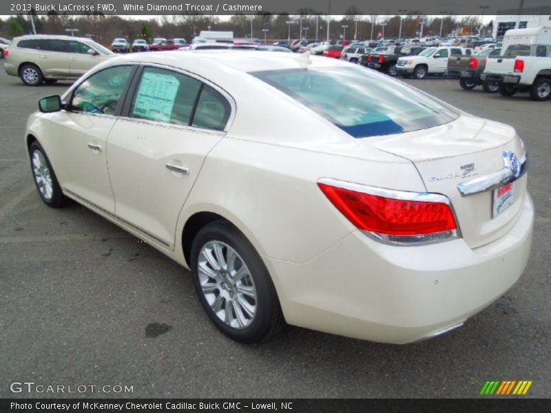 White Diamond Tricoat / Cashmere 2013 Buick LaCrosse FWD