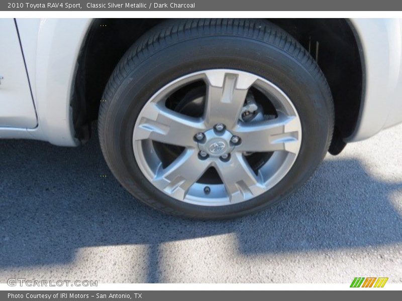 Classic Silver Metallic / Dark Charcoal 2010 Toyota RAV4 Sport
