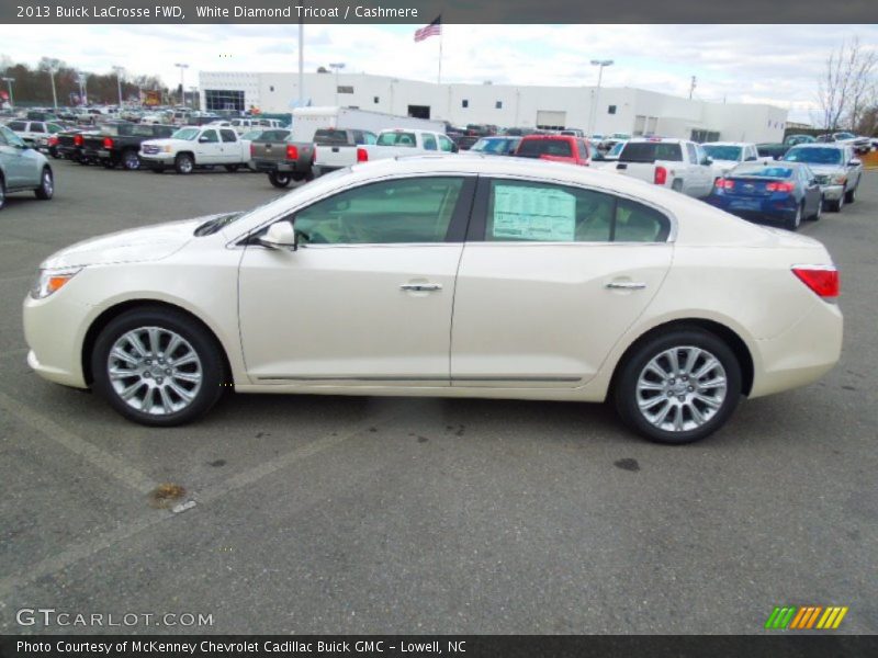 White Diamond Tricoat / Cashmere 2013 Buick LaCrosse FWD