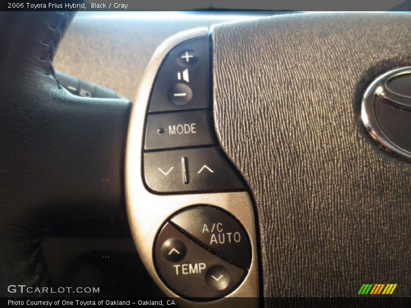 Black / Gray 2006 Toyota Prius Hybrid