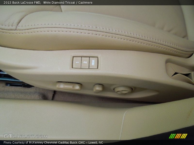 White Diamond Tricoat / Cashmere 2013 Buick LaCrosse FWD