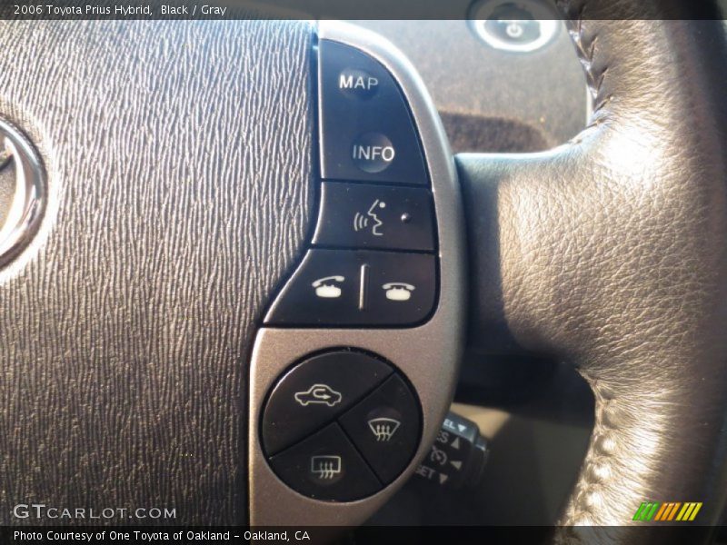 Black / Gray 2006 Toyota Prius Hybrid