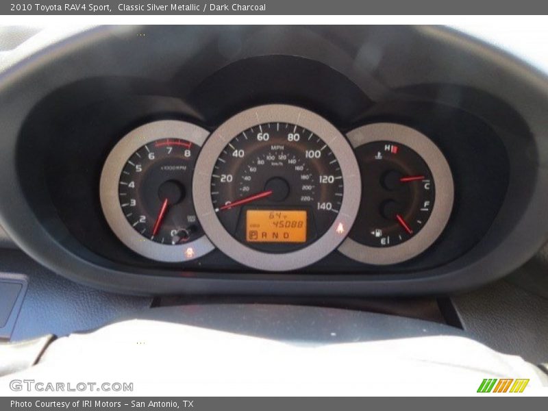 Classic Silver Metallic / Dark Charcoal 2010 Toyota RAV4 Sport