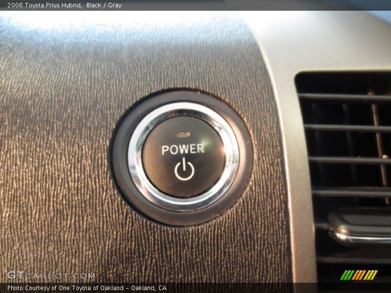 Black / Gray 2006 Toyota Prius Hybrid