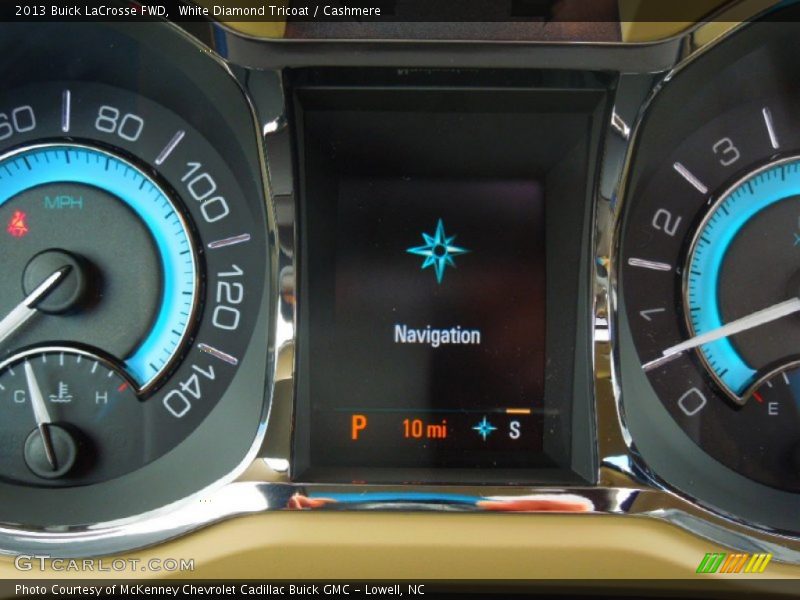 White Diamond Tricoat / Cashmere 2013 Buick LaCrosse FWD