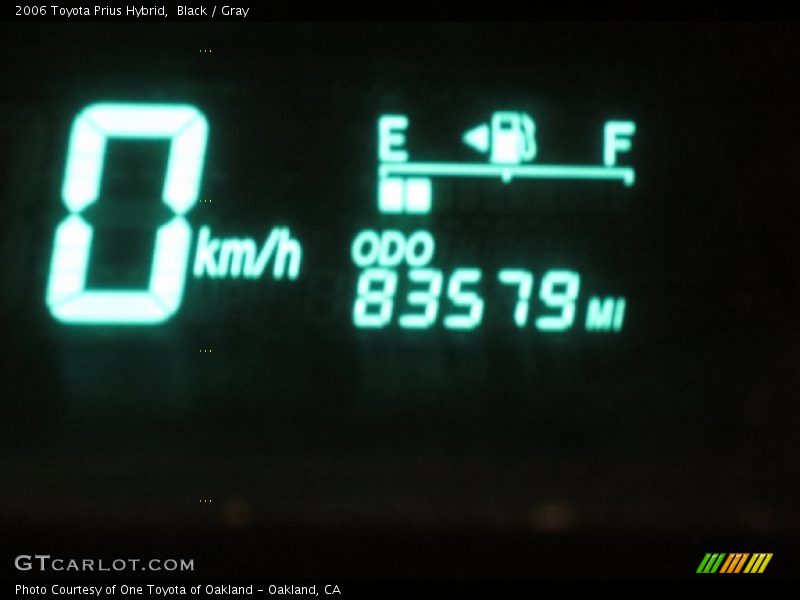 Black / Gray 2006 Toyota Prius Hybrid