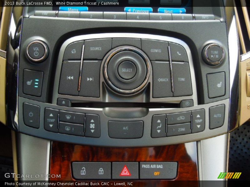 White Diamond Tricoat / Cashmere 2013 Buick LaCrosse FWD