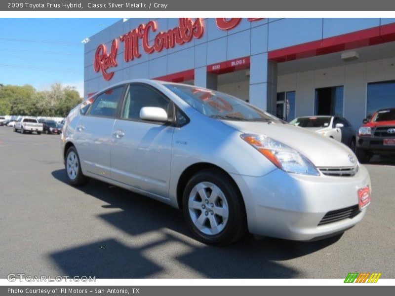 Classic Silver Metallic / Gray 2008 Toyota Prius Hybrid