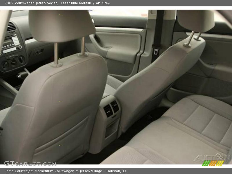 Laser Blue Metallic / Art Grey 2009 Volkswagen Jetta S Sedan
