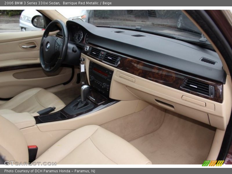 Barrique Red Metallic / Beige 2006 BMW 3 Series 330xi Sedan