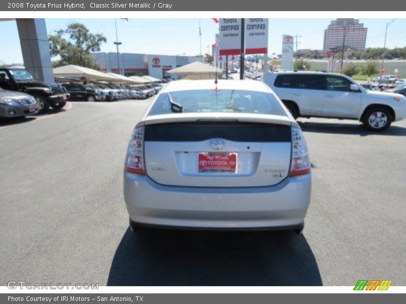 Classic Silver Metallic / Gray 2008 Toyota Prius Hybrid