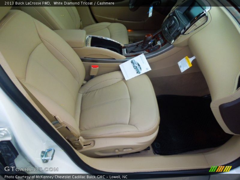 White Diamond Tricoat / Cashmere 2013 Buick LaCrosse FWD