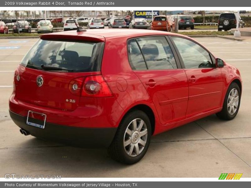 Tornado Red / Anthracite 2009 Volkswagen Rabbit 4 Door
