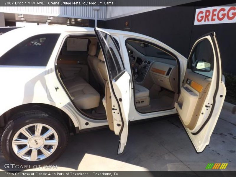 Creme Brulee Metallic / Medium Camel 2007 Lincoln MKX AWD