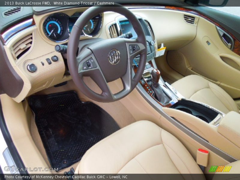 White Diamond Tricoat / Cashmere 2013 Buick LaCrosse FWD