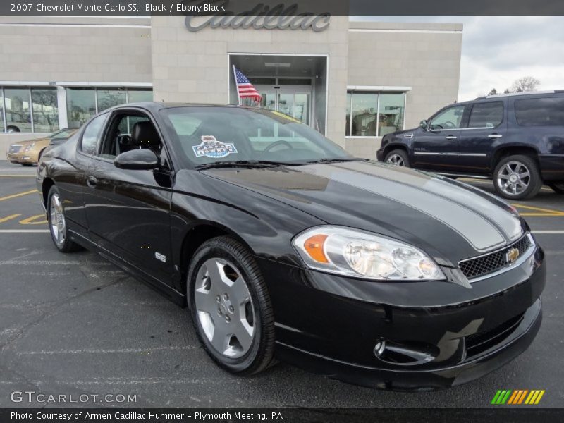 Black / Ebony Black 2007 Chevrolet Monte Carlo SS