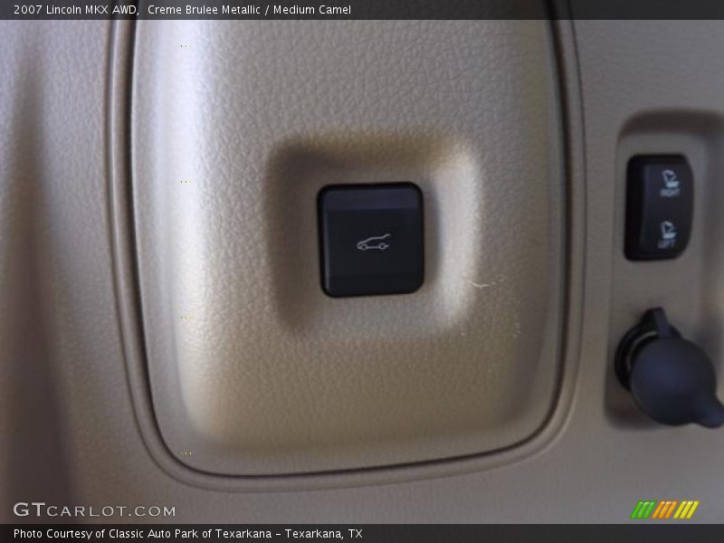 Creme Brulee Metallic / Medium Camel 2007 Lincoln MKX AWD
