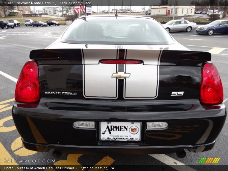 Black / Ebony Black 2007 Chevrolet Monte Carlo SS