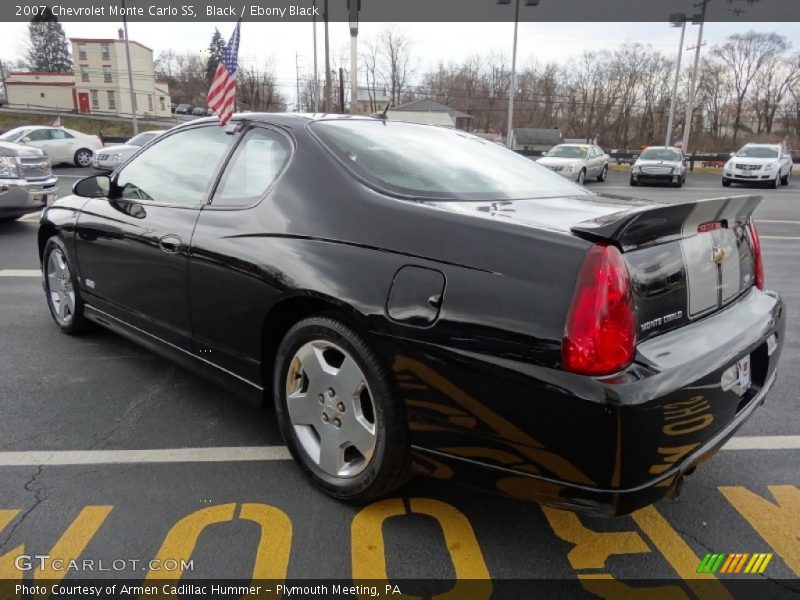 Black / Ebony Black 2007 Chevrolet Monte Carlo SS
