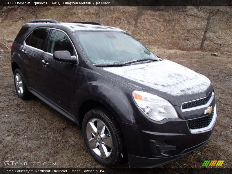 Tungsten Metallic / Jet Black 2013 Chevrolet Equinox LT AWD