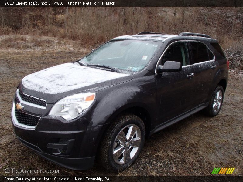Tungsten Metallic / Jet Black 2013 Chevrolet Equinox LT AWD