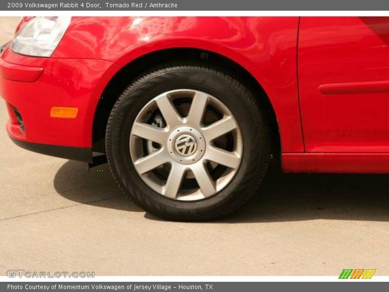 Tornado Red / Anthracite 2009 Volkswagen Rabbit 4 Door