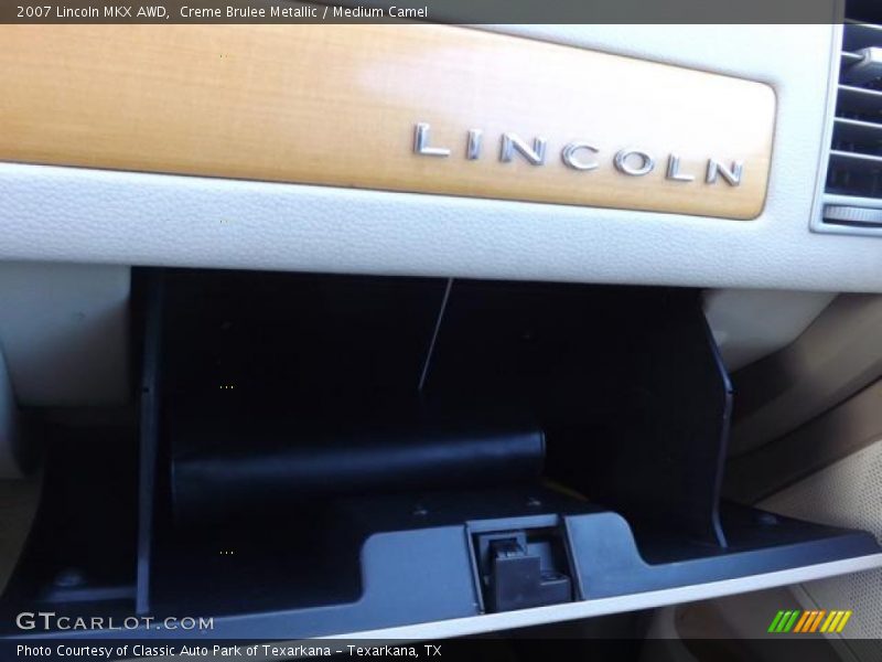 Creme Brulee Metallic / Medium Camel 2007 Lincoln MKX AWD
