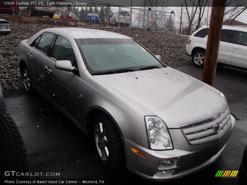 Light Platinum / Ebony 2006 Cadillac STS V6