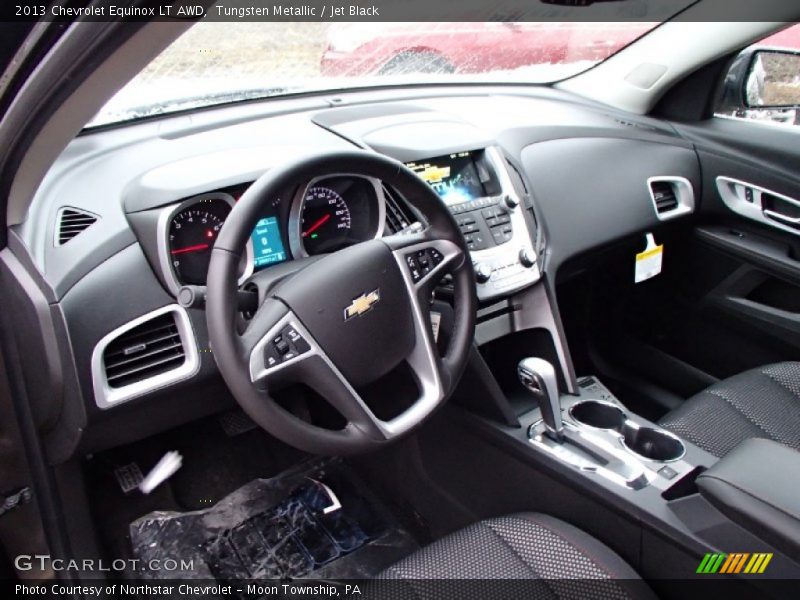 Tungsten Metallic / Jet Black 2013 Chevrolet Equinox LT AWD