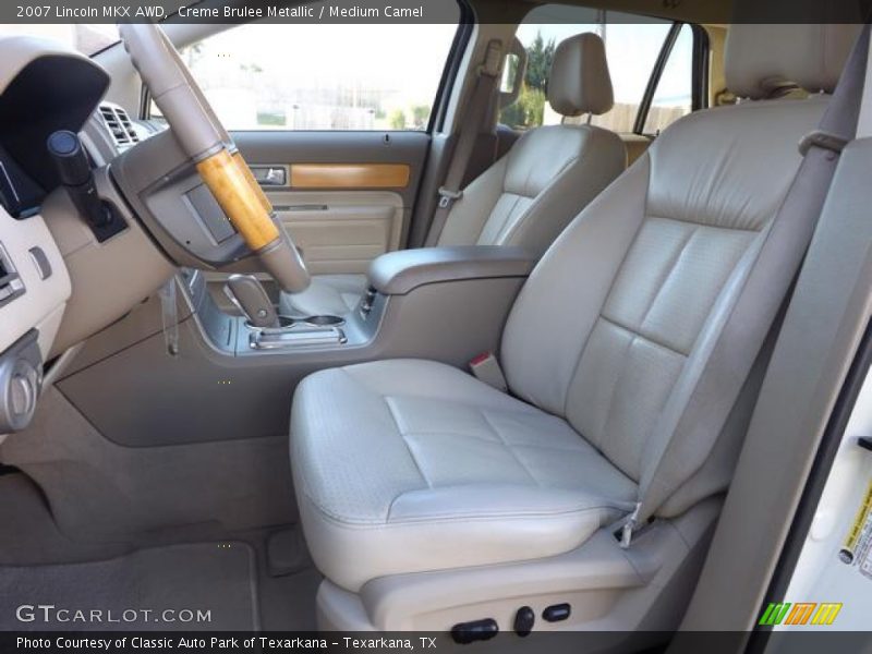 Front Seat of 2007 MKX AWD