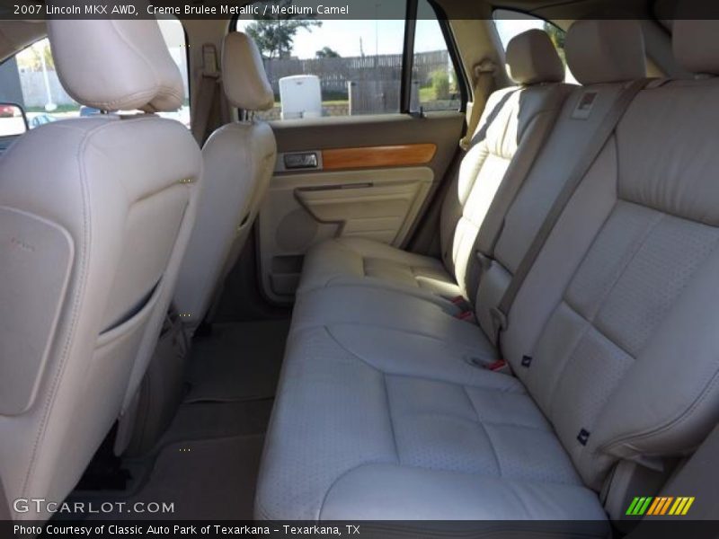 Creme Brulee Metallic / Medium Camel 2007 Lincoln MKX AWD