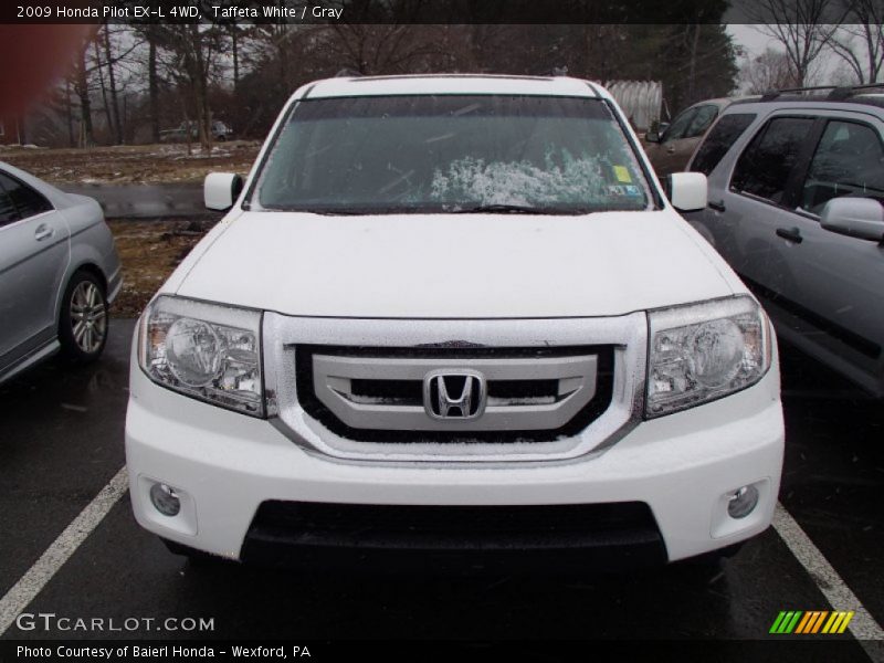 Taffeta White / Gray 2009 Honda Pilot EX-L 4WD