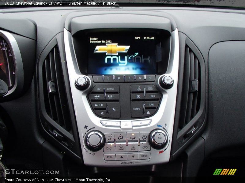 Tungsten Metallic / Jet Black 2013 Chevrolet Equinox LT AWD