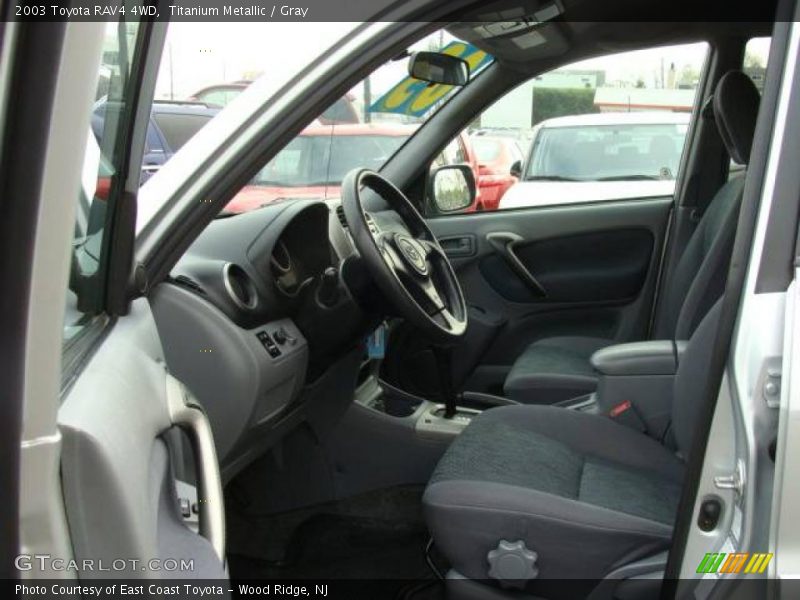 Titanium Metallic / Gray 2003 Toyota RAV4 4WD