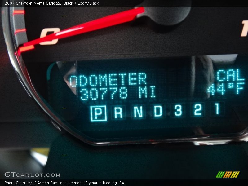 Black / Ebony Black 2007 Chevrolet Monte Carlo SS