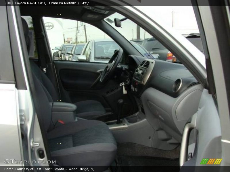 Titanium Metallic / Gray 2003 Toyota RAV4 4WD