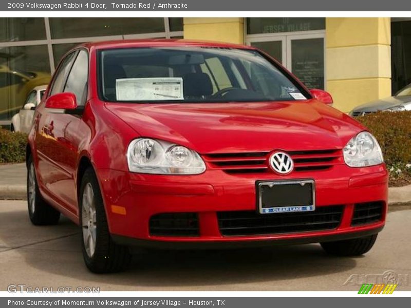 Tornado Red / Anthracite 2009 Volkswagen Rabbit 4 Door