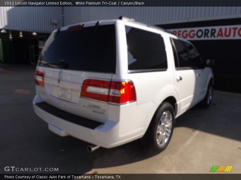 White Platinum Tri-Coat / Canyon/Black 2011 Lincoln Navigator Limited Edition