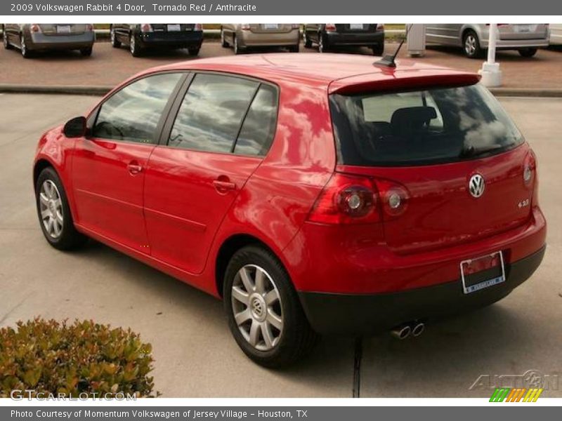 Tornado Red / Anthracite 2009 Volkswagen Rabbit 4 Door