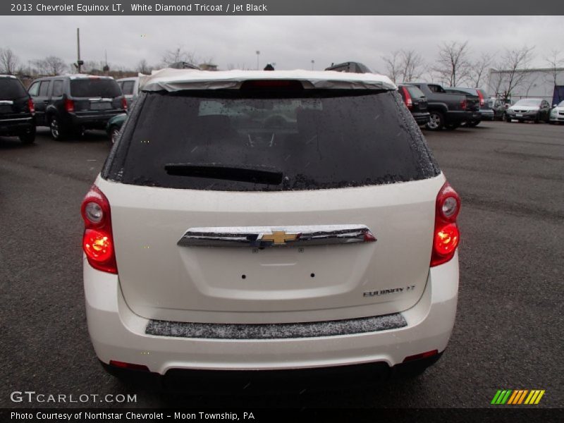 White Diamond Tricoat / Jet Black 2013 Chevrolet Equinox LT