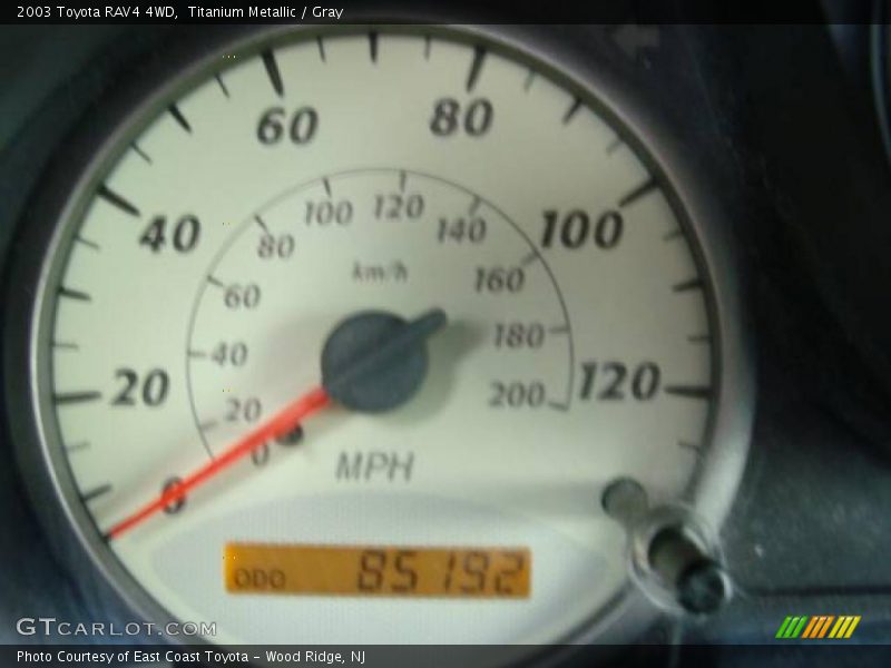 Titanium Metallic / Gray 2003 Toyota RAV4 4WD