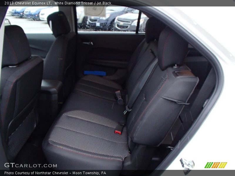 White Diamond Tricoat / Jet Black 2013 Chevrolet Equinox LT