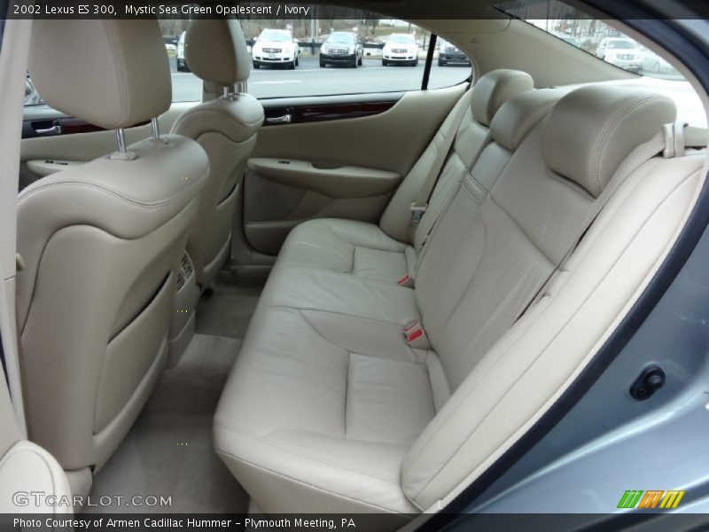 Mystic Sea Green Opalescent / Ivory 2002 Lexus ES 300
